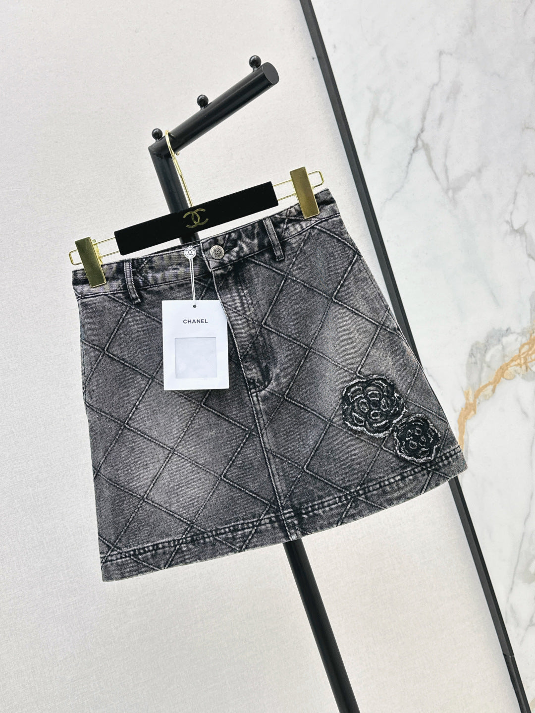 Chan 25ss denim skirt