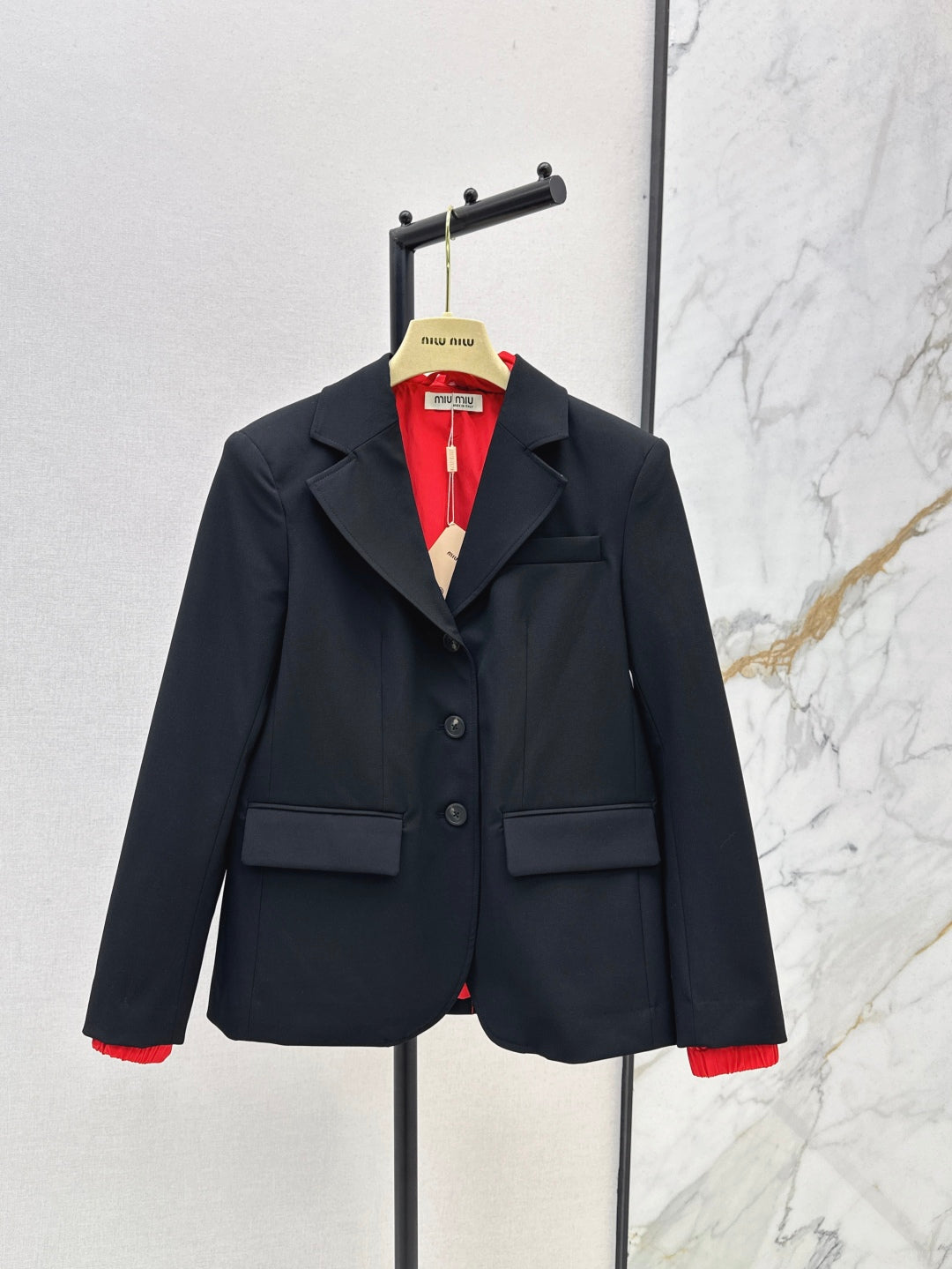Miu 25fw hooded jacket