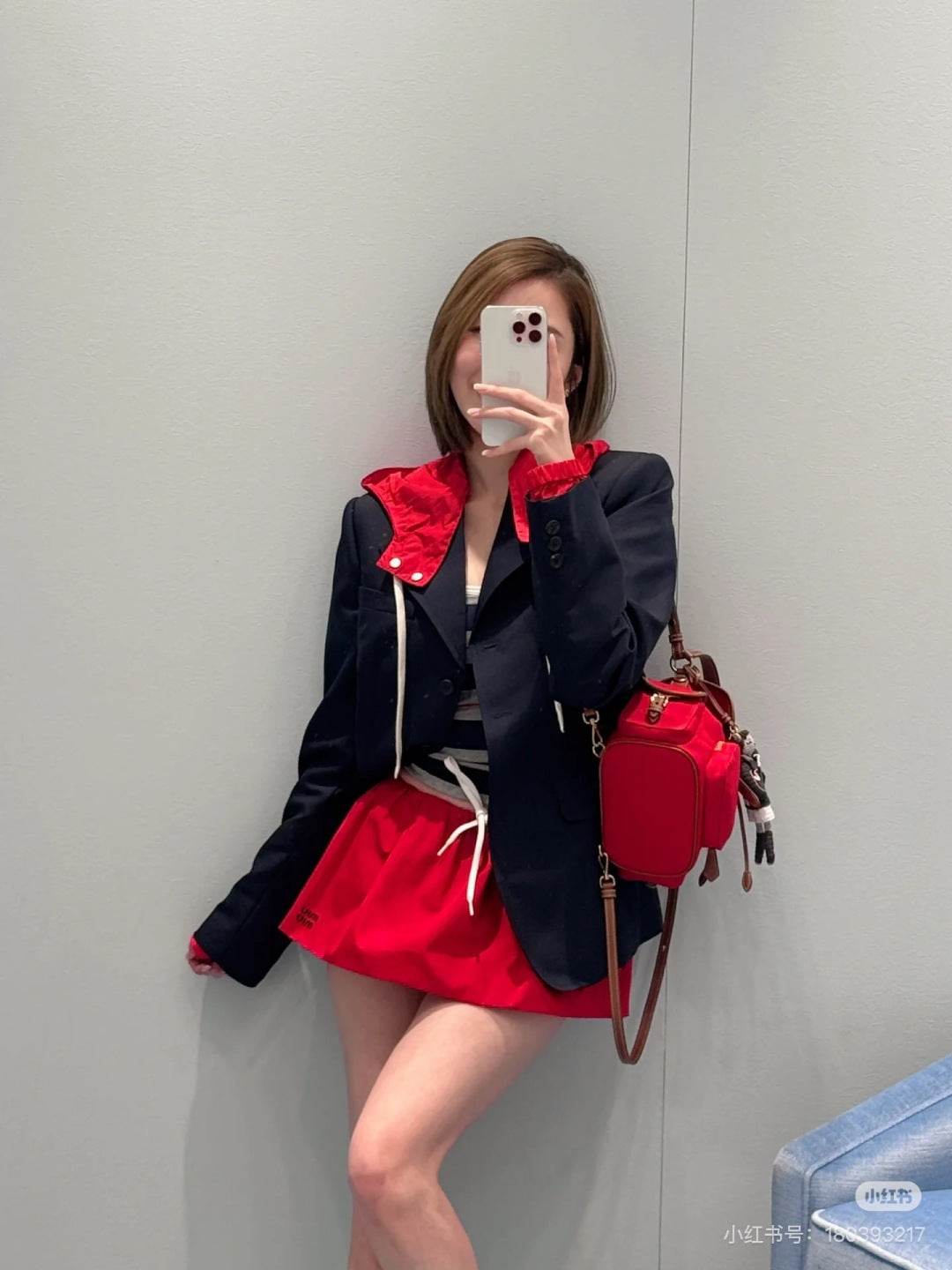 Miu 25fw hooded jacket