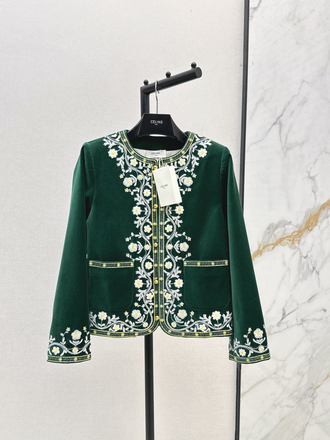 Celi 25fw embroidered jacket