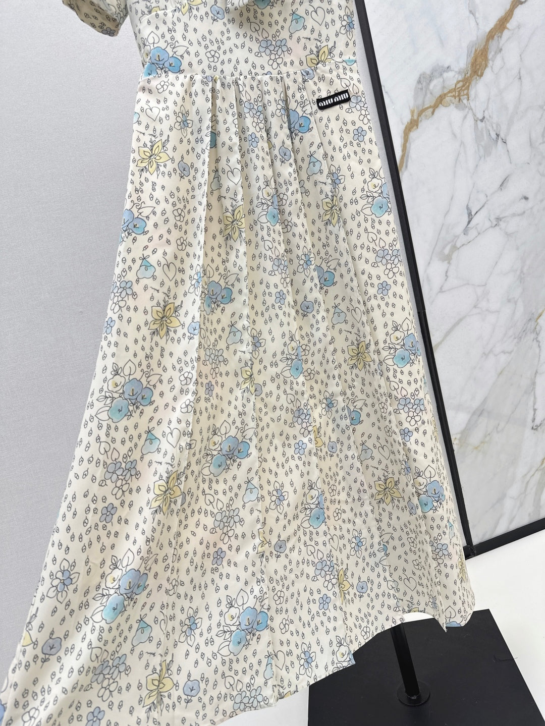 Miu 25ss print dress