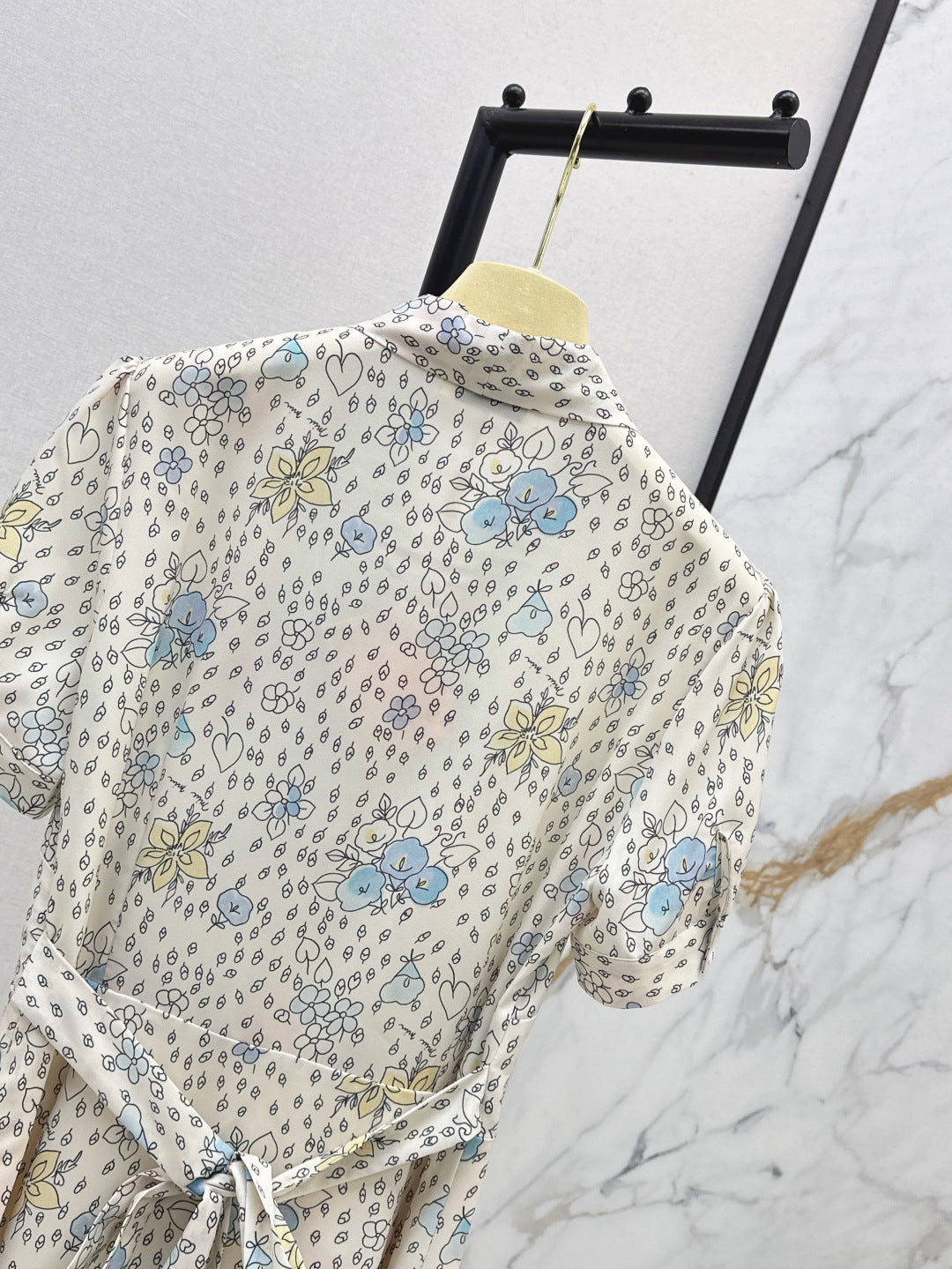 Miu 25ss print dress