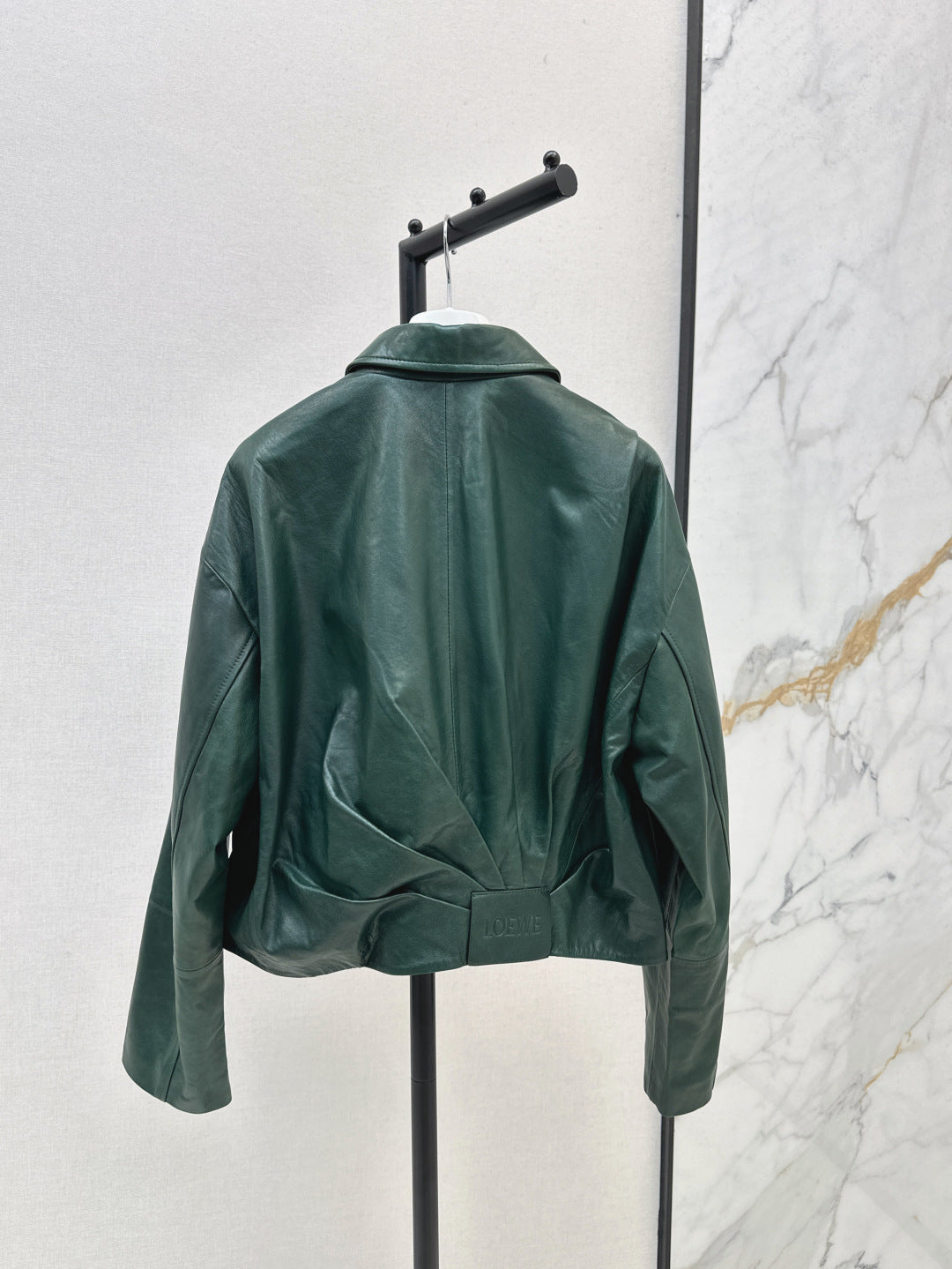 Loe 25ss leather jacket