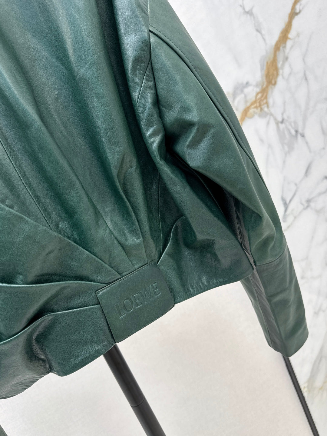 Loe 25ss leather jacket