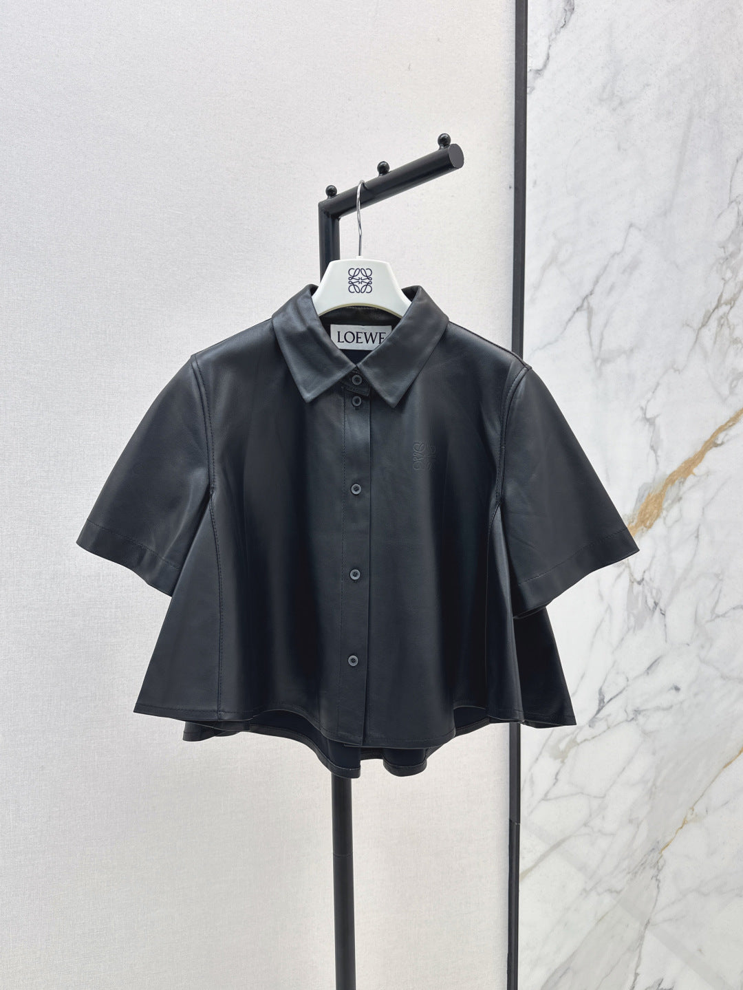 Loe 25fw leather jacket