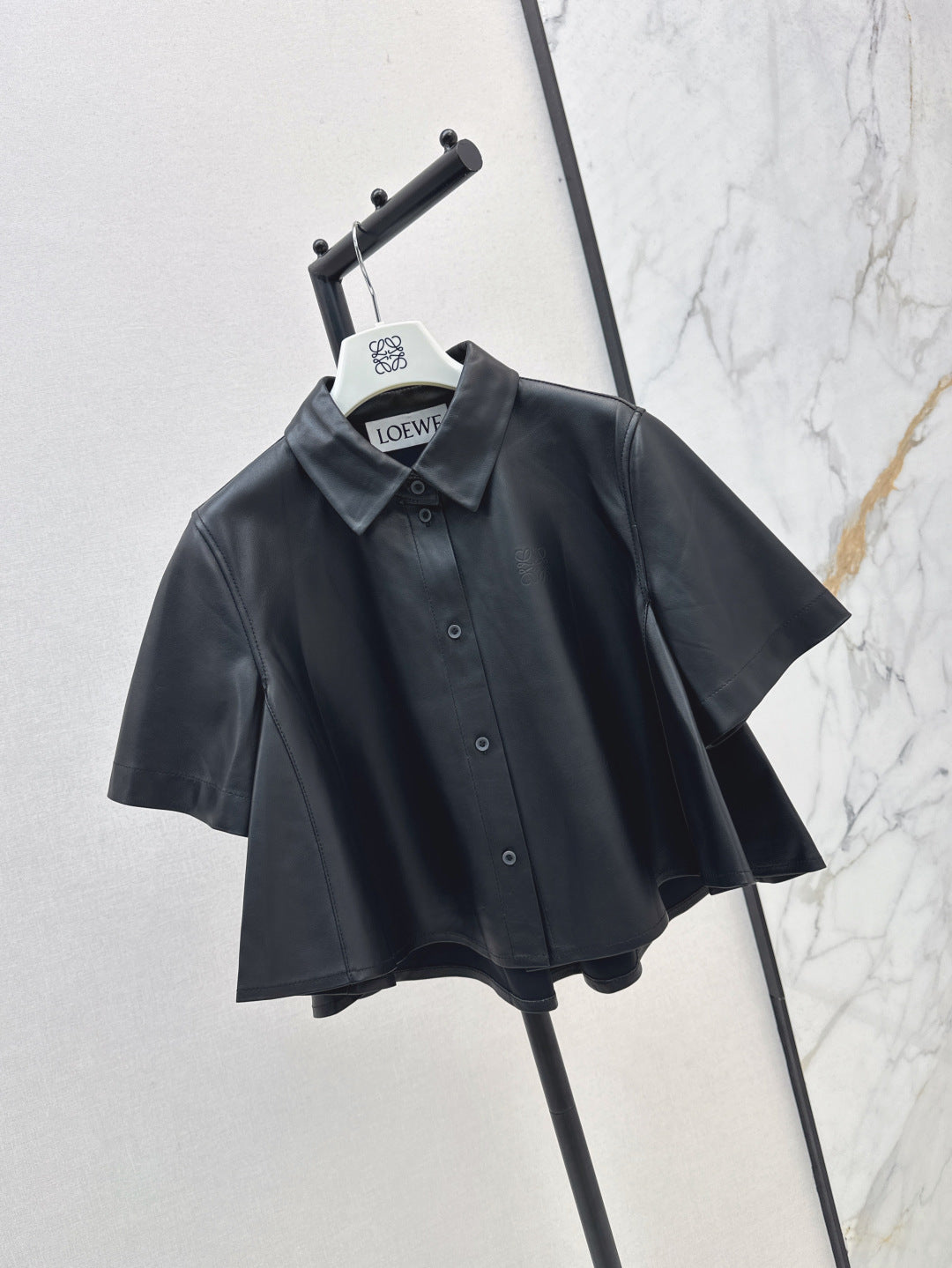 Loe 25fw leather jacket