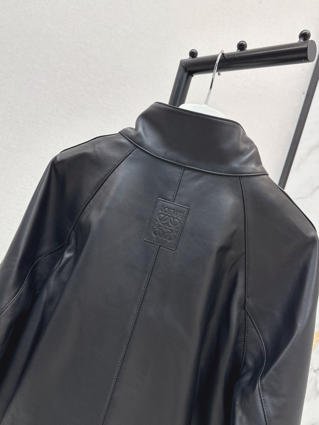 Loe 25fw leather jacket