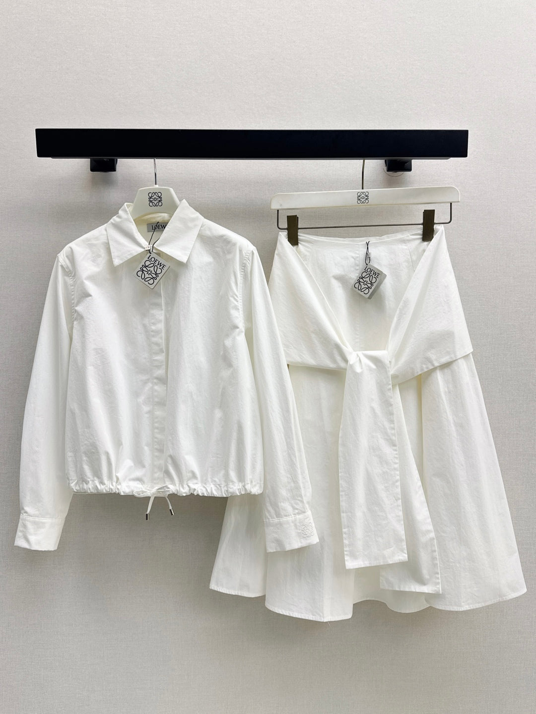 Loe 25ss drawstring suit