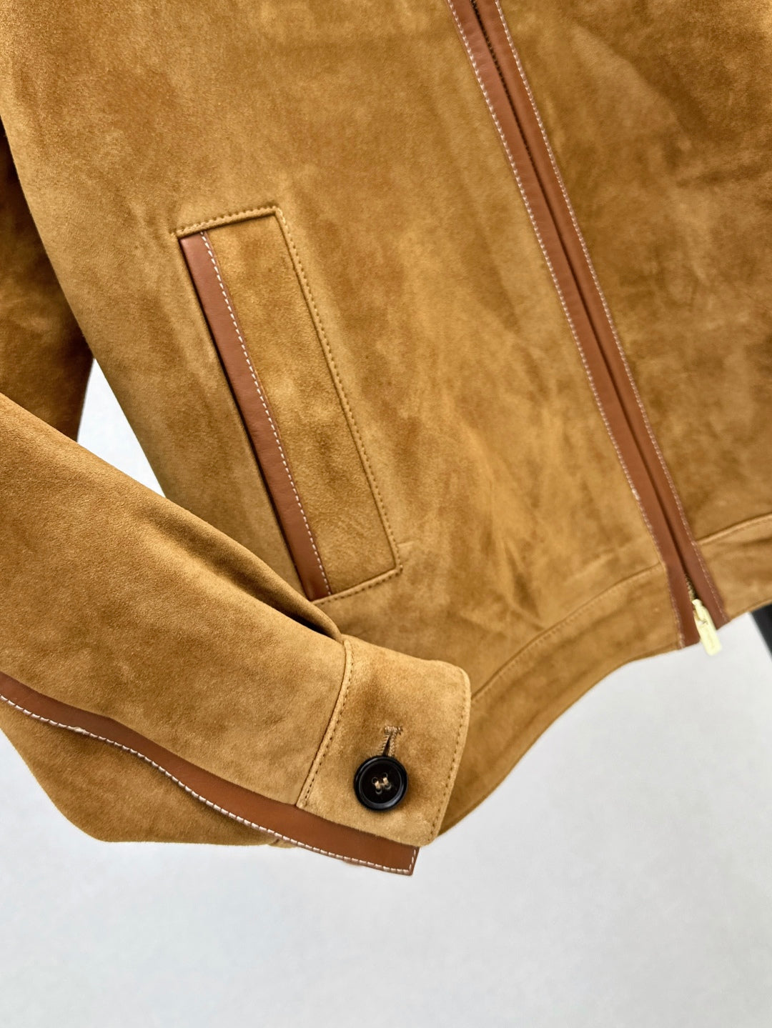 Miu 25fw suede jacket