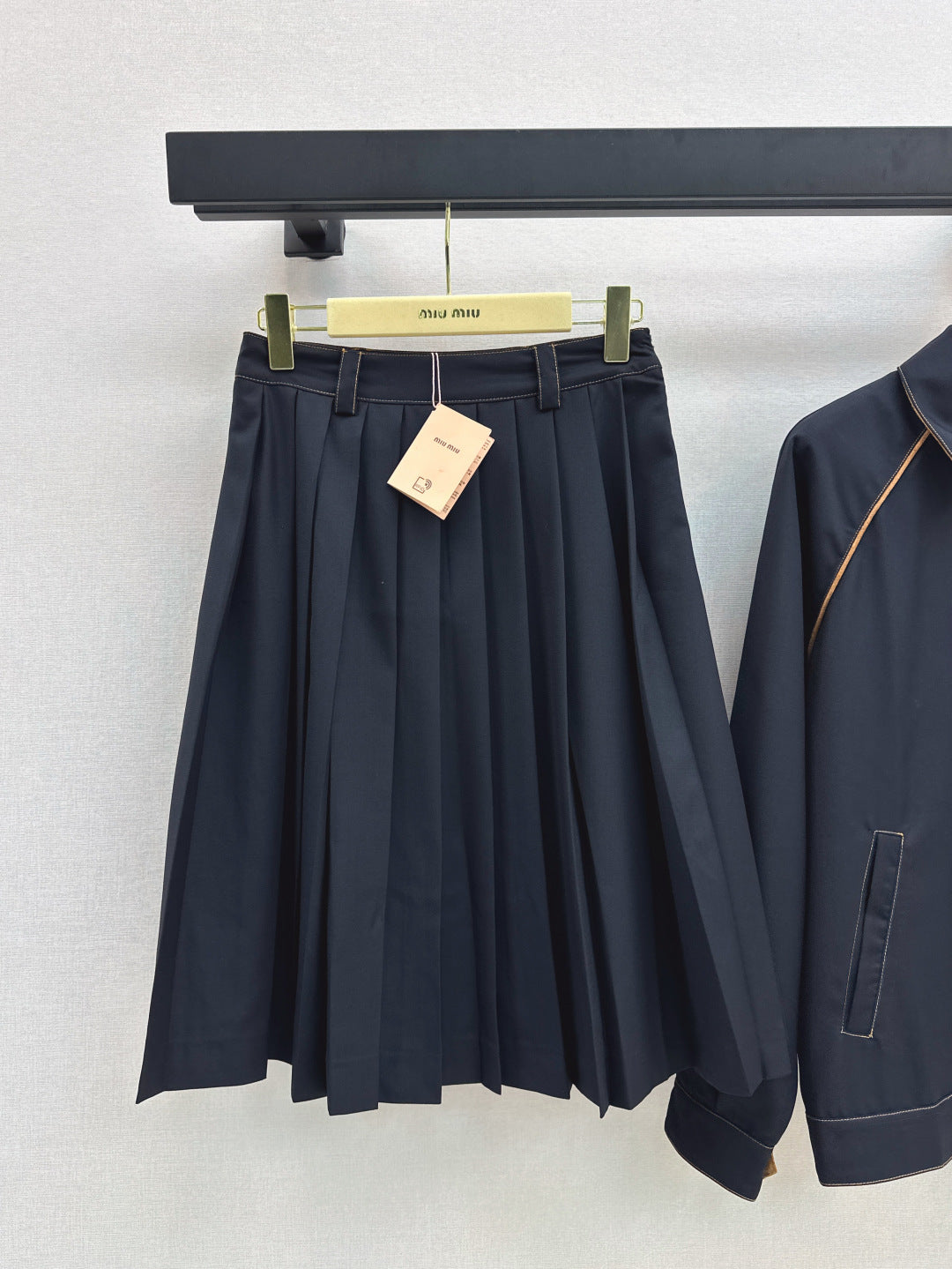 Miu 25fw pleated skirt