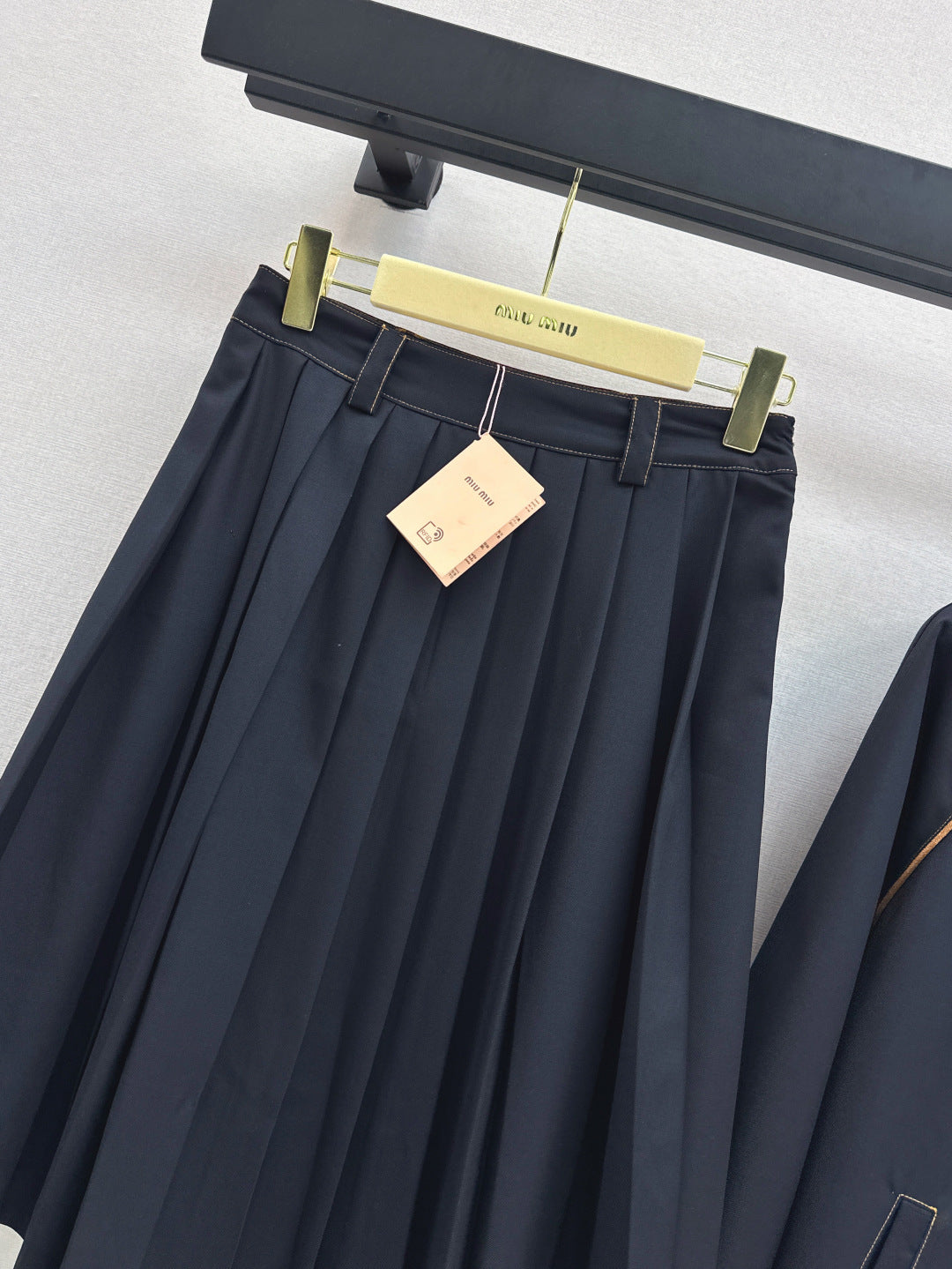 Miu 25fw pleated skirt