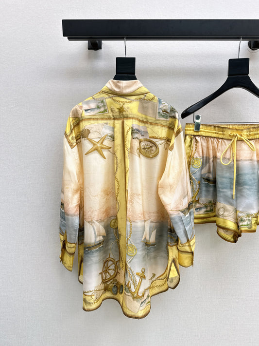Zimm 25ss print shirt