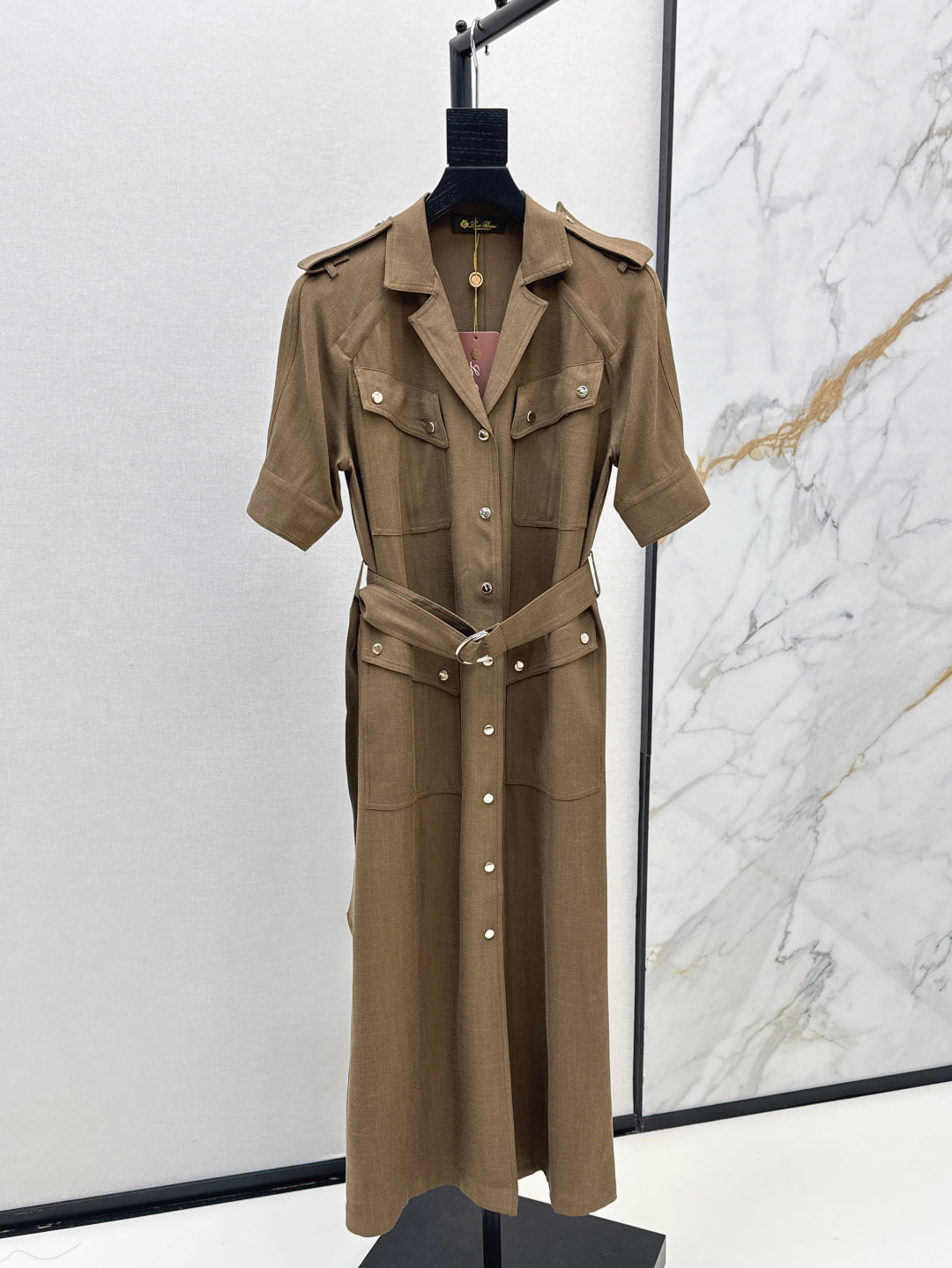 Loro 25fw coat dress