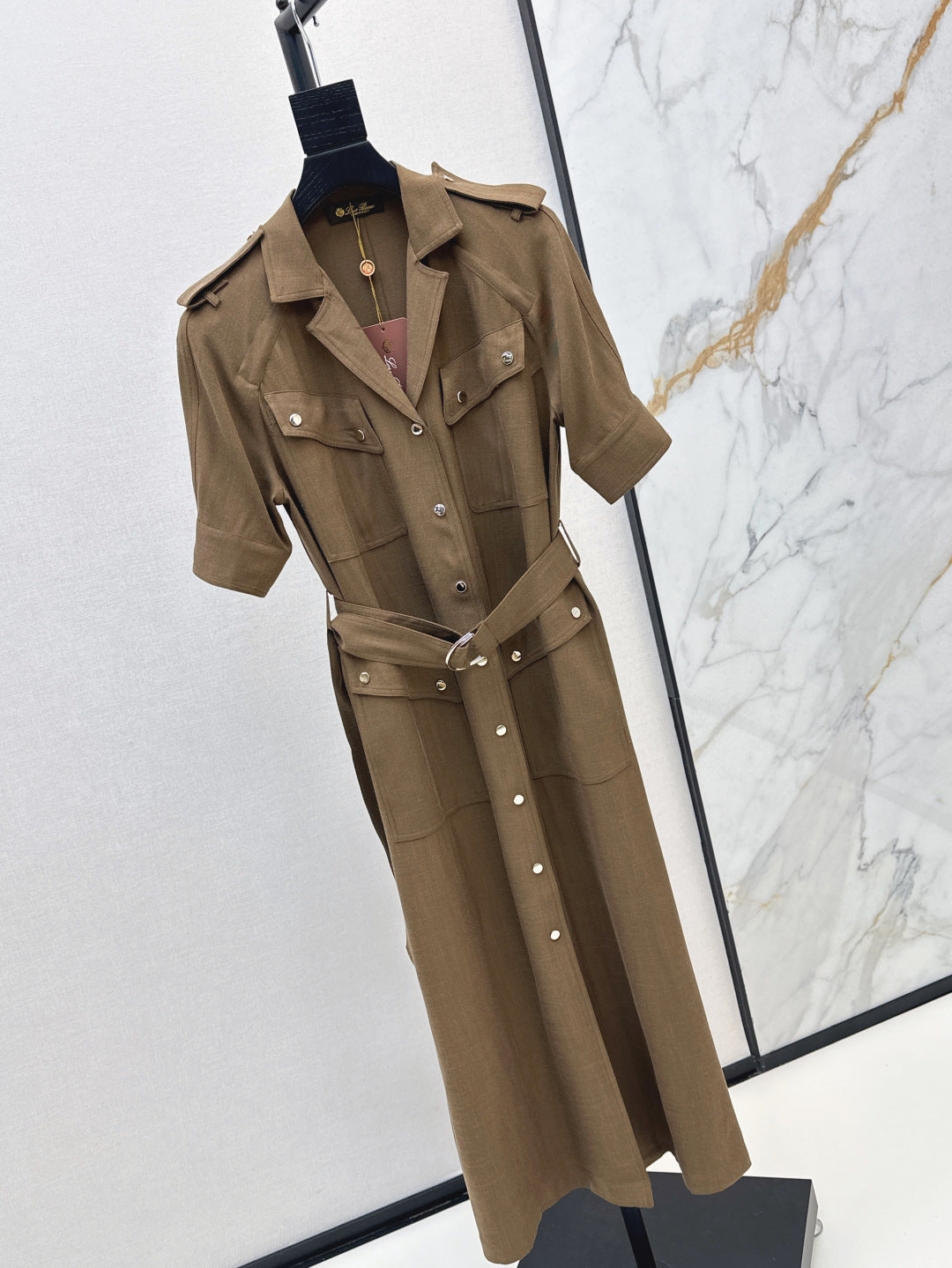 Loro 25fw coat dress