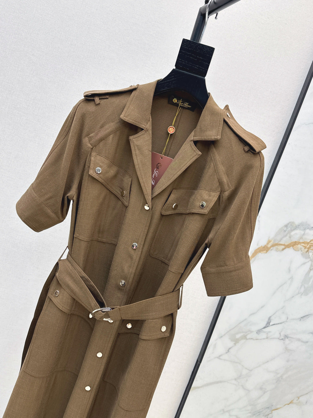 Loro 25fw coat dress