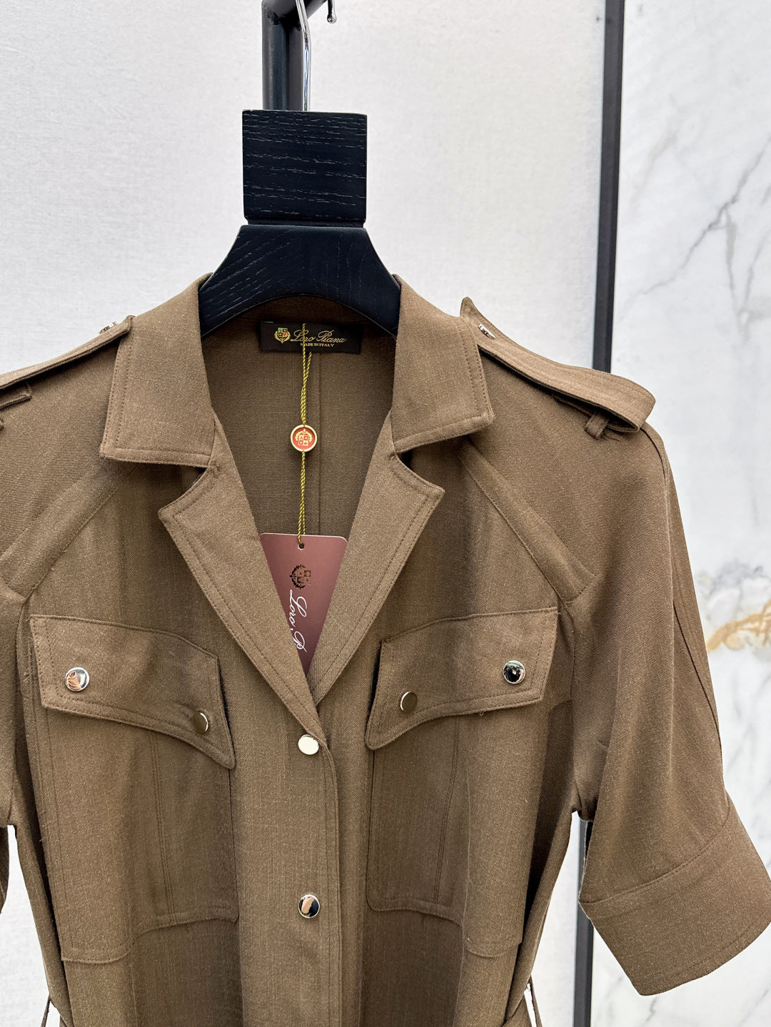 Loro 25fw coat dress