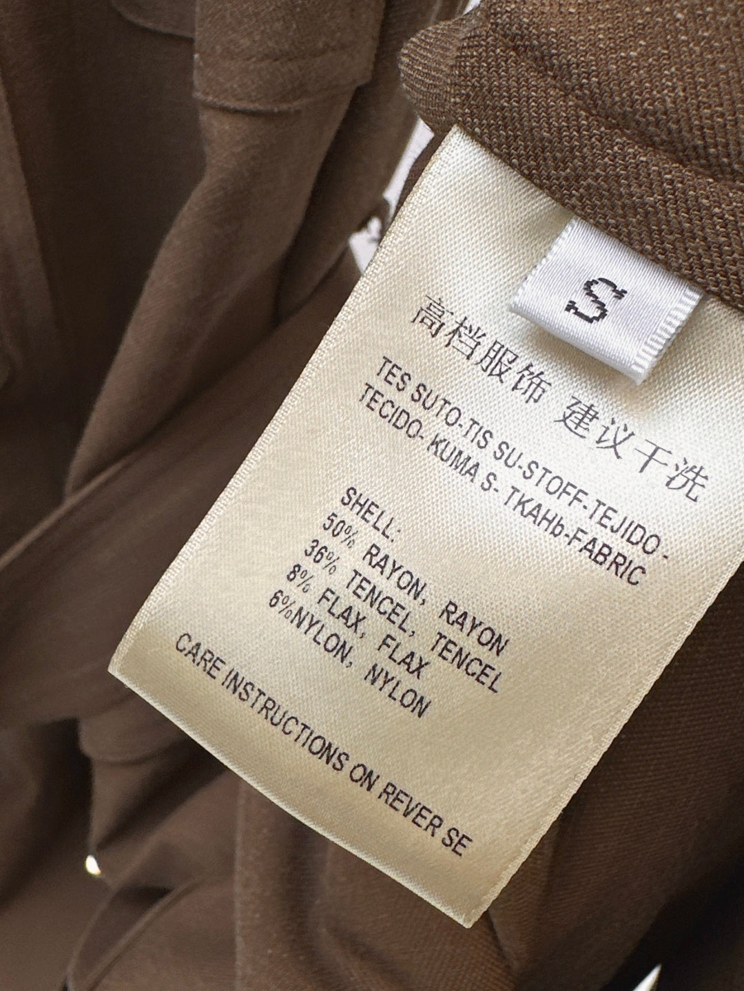Loro 25fw coat dress