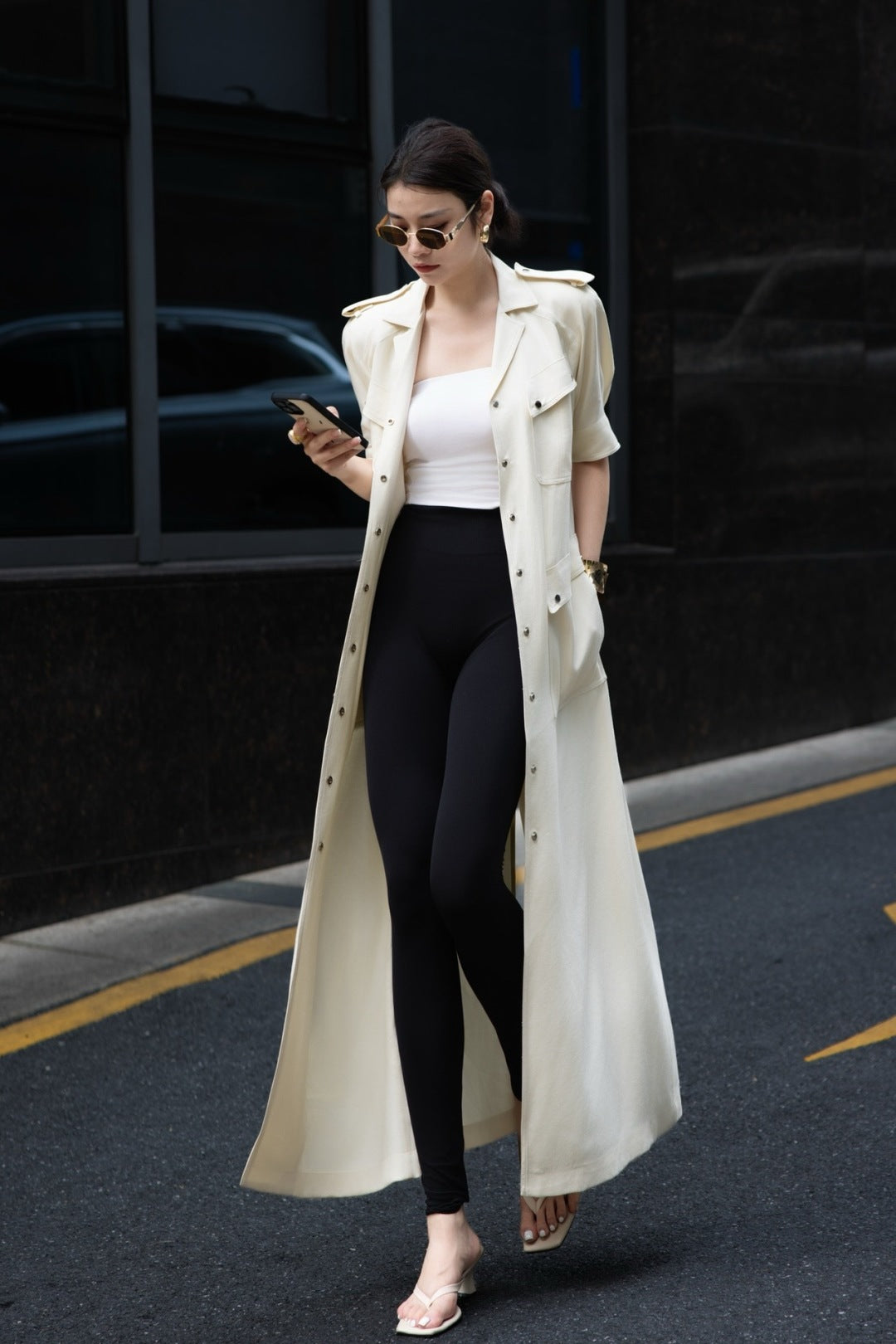 Loro 25fw coat dress