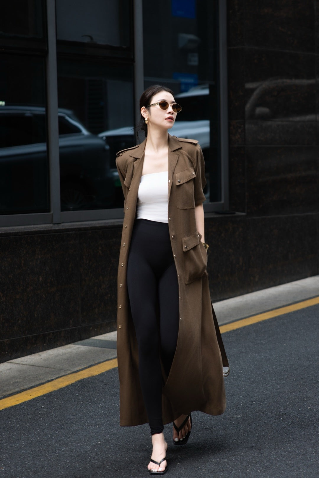 Loro 25fw coat dress