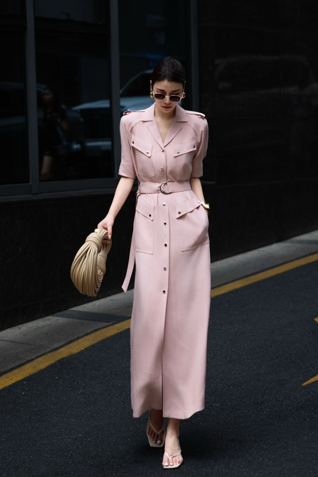 Loro 25fw coat dress