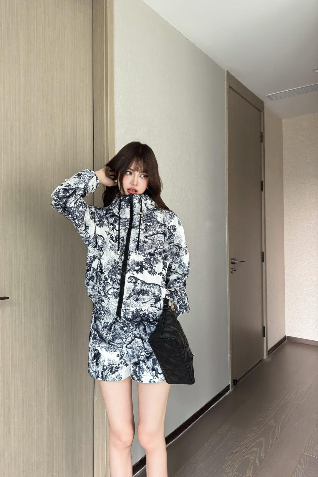 CD 25FW print jacket