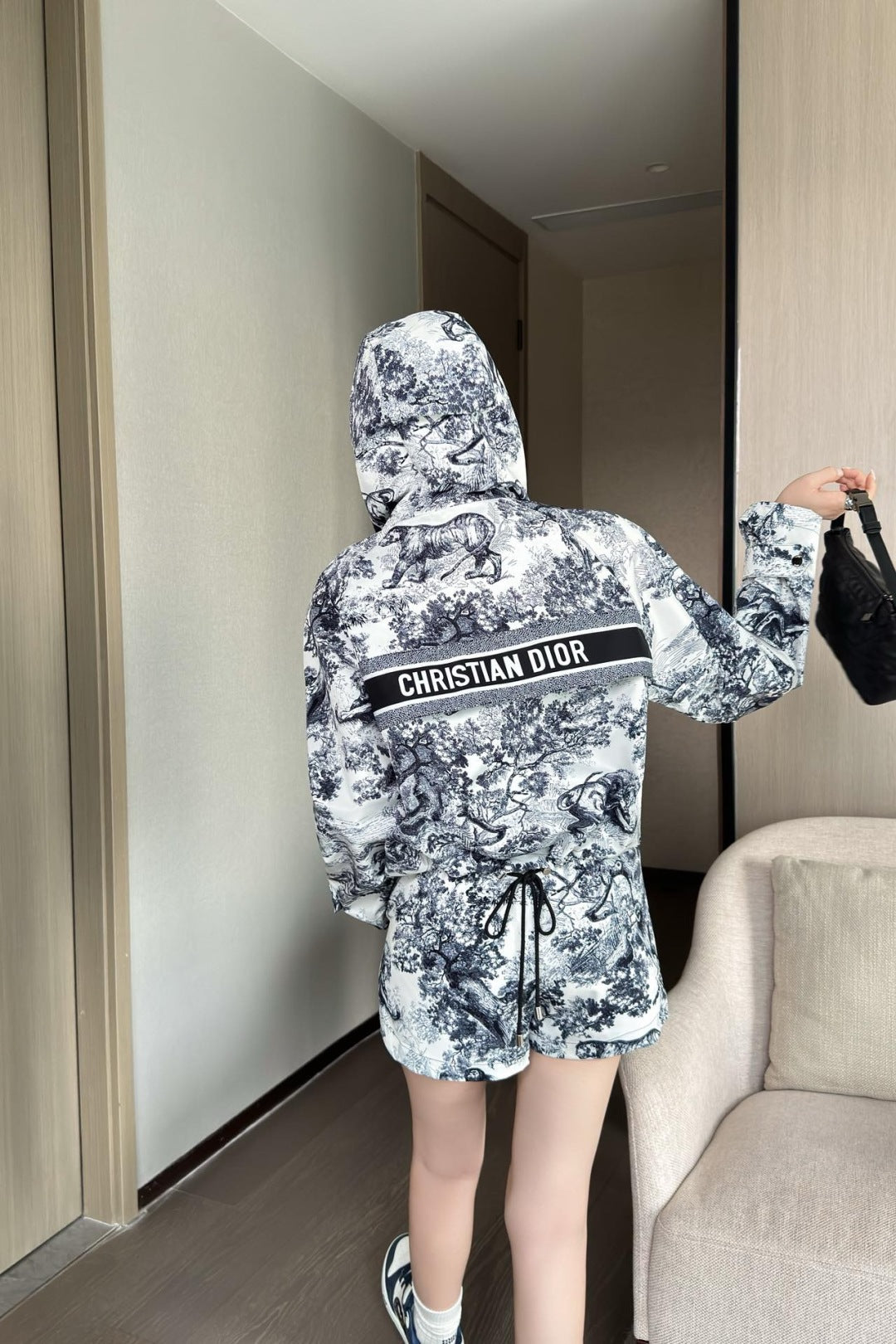 CD 25FW print jacket
