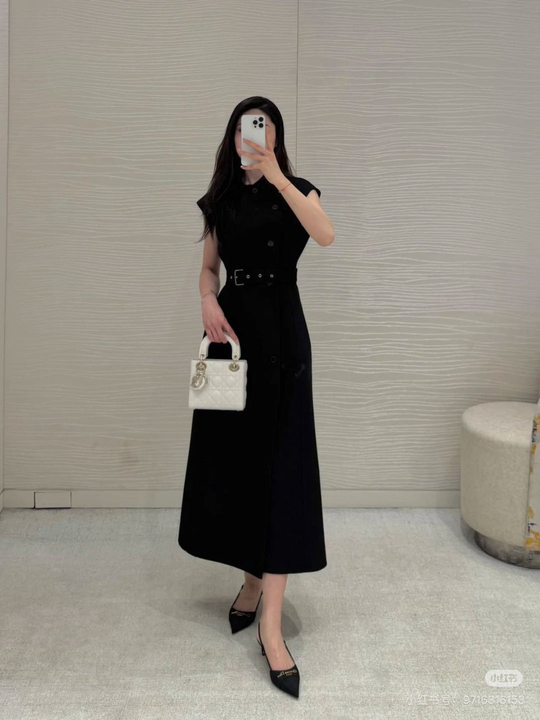 CD 25fw sleeveless dress