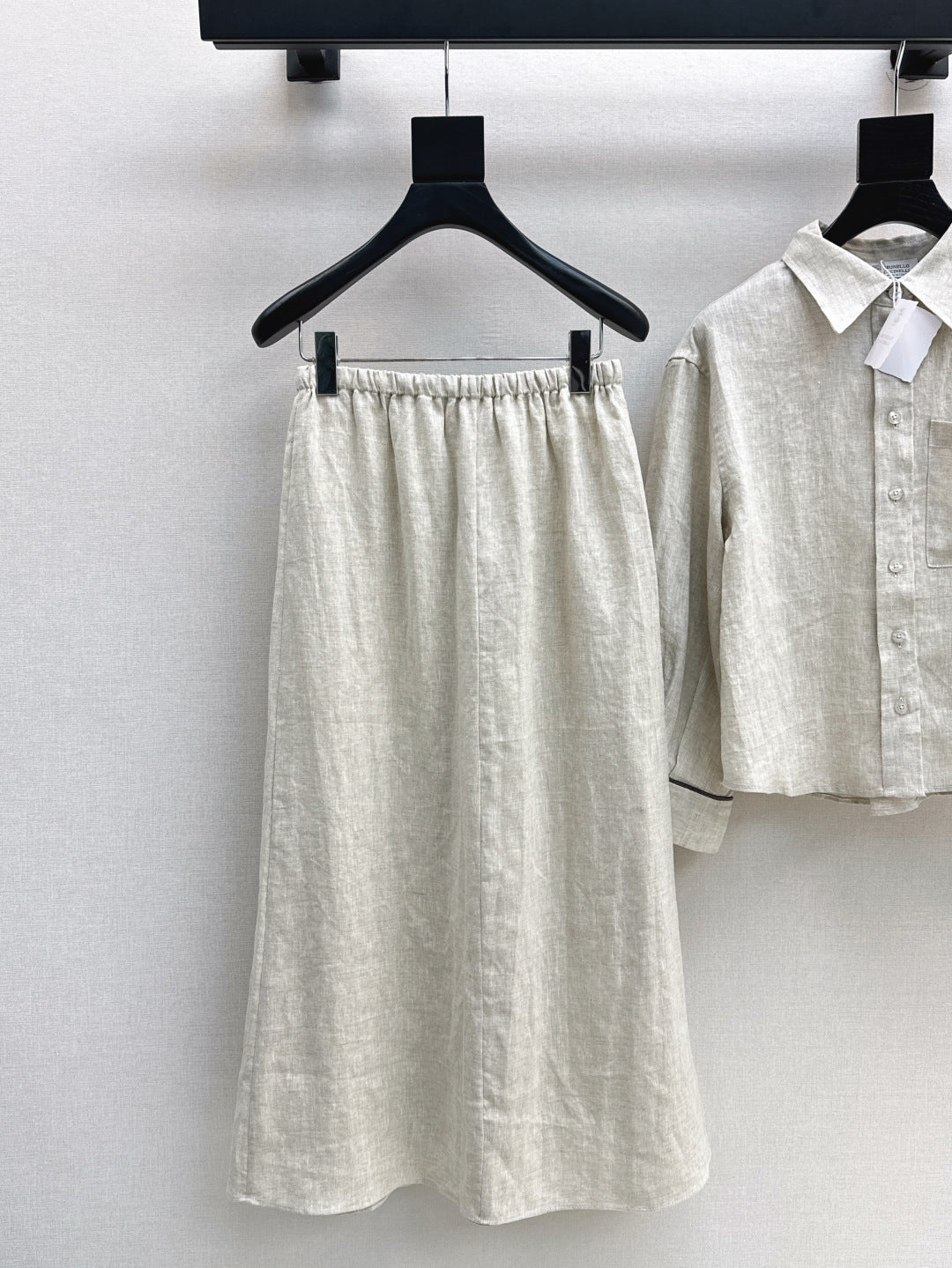Brun 25fw linen suit