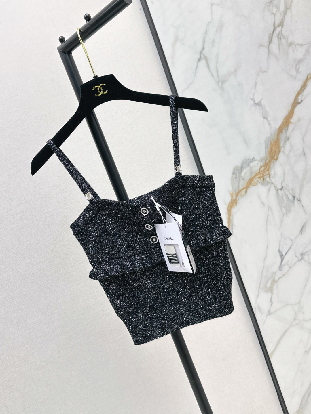 Chan 25ss knit camisole