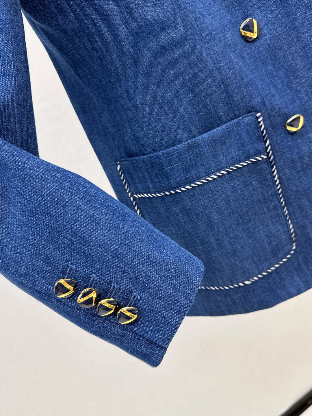 Valen 25fw denim blazer