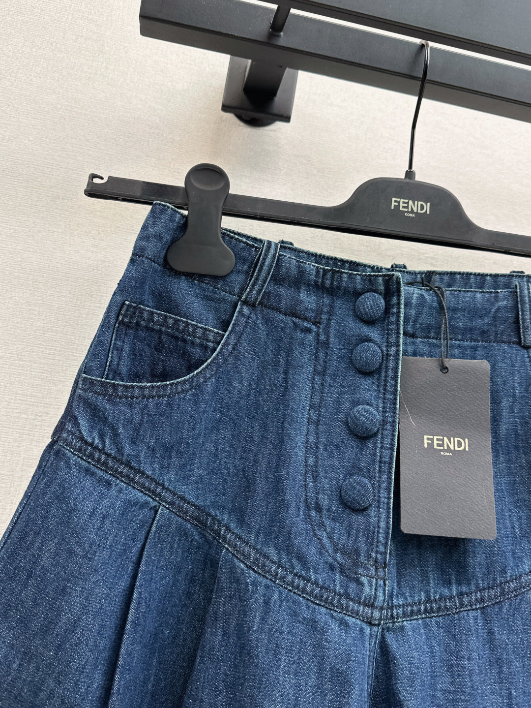 Fend 25fw denim skort