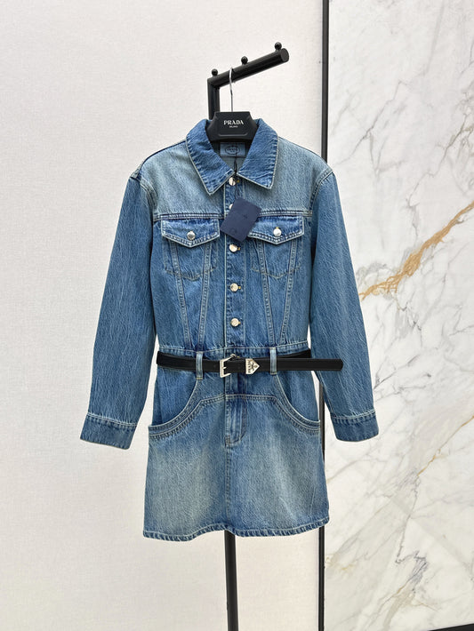 Pra 25fw denim dress