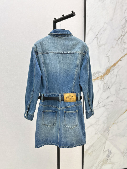 Pra 25fw denim dress