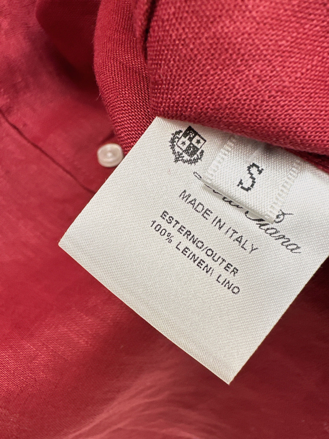 Loro 25ss linen suit