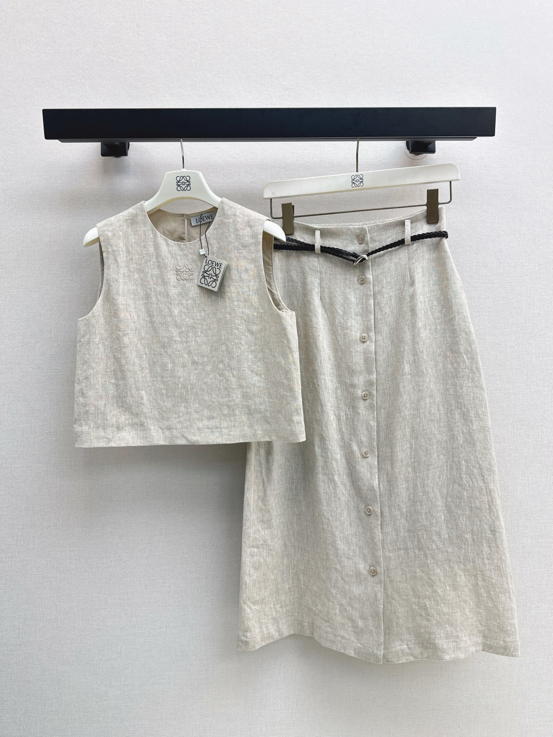 Loe 25ss linen suit