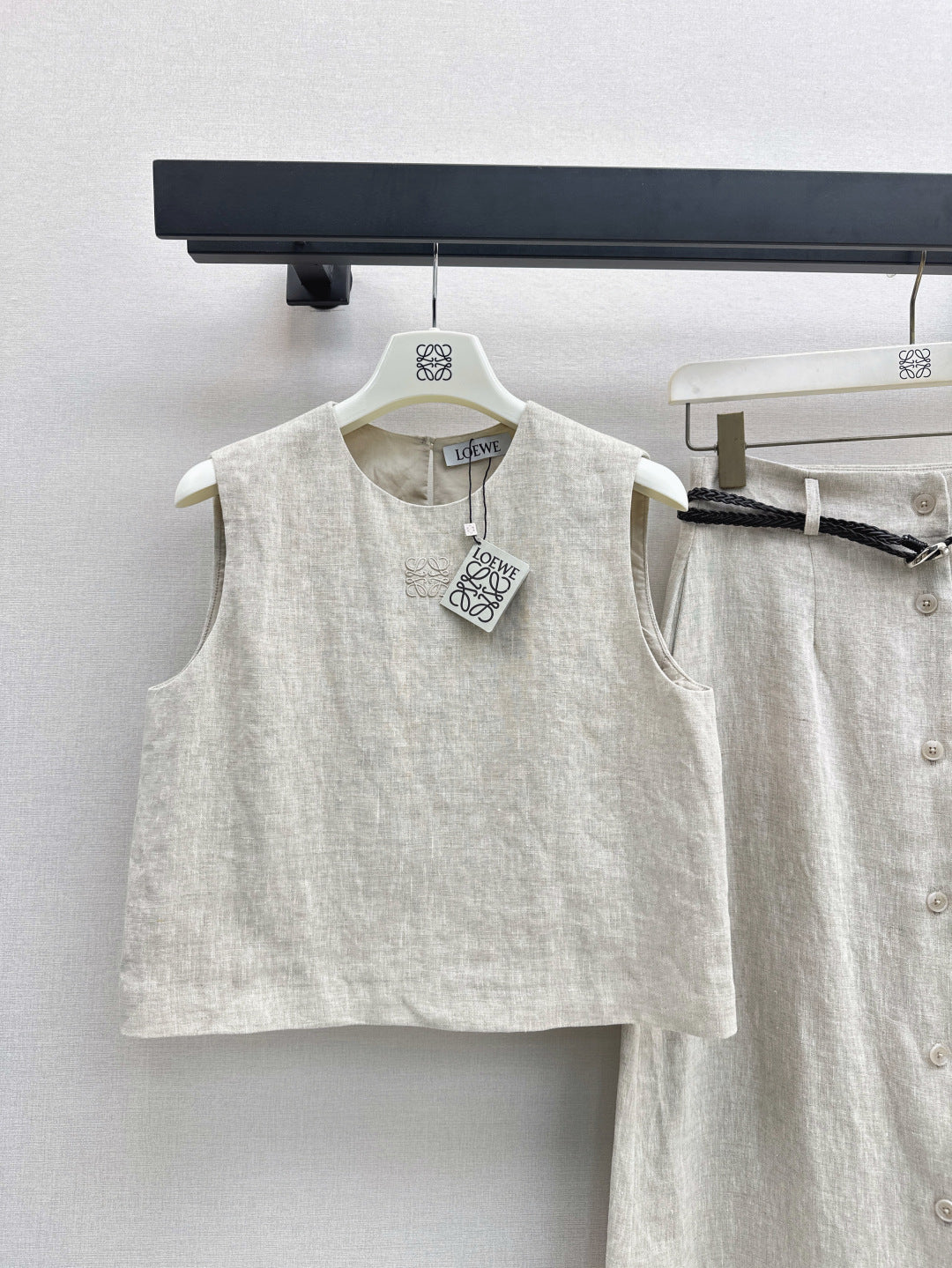 Loe 25ss linen suit