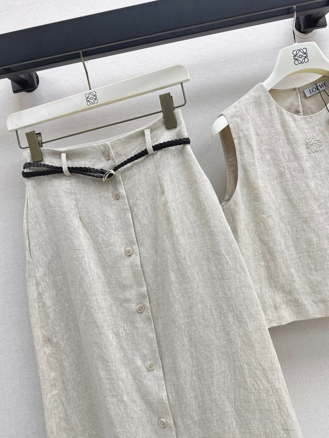 Loe 25ss linen suit