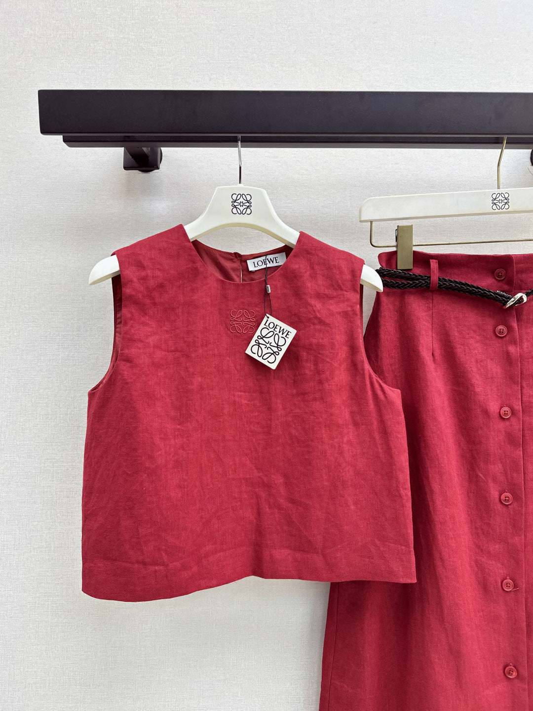 Loe 25ss linen suit