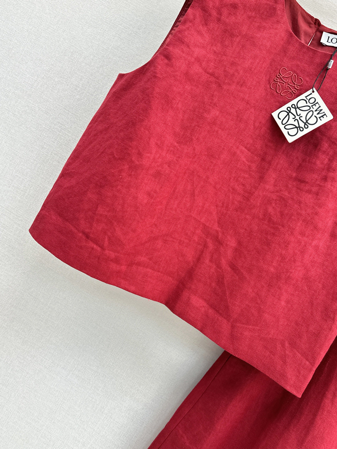 Loe 25ss linen suit