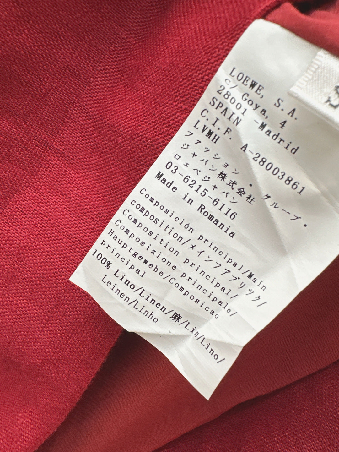 Loe 25ss linen suit
