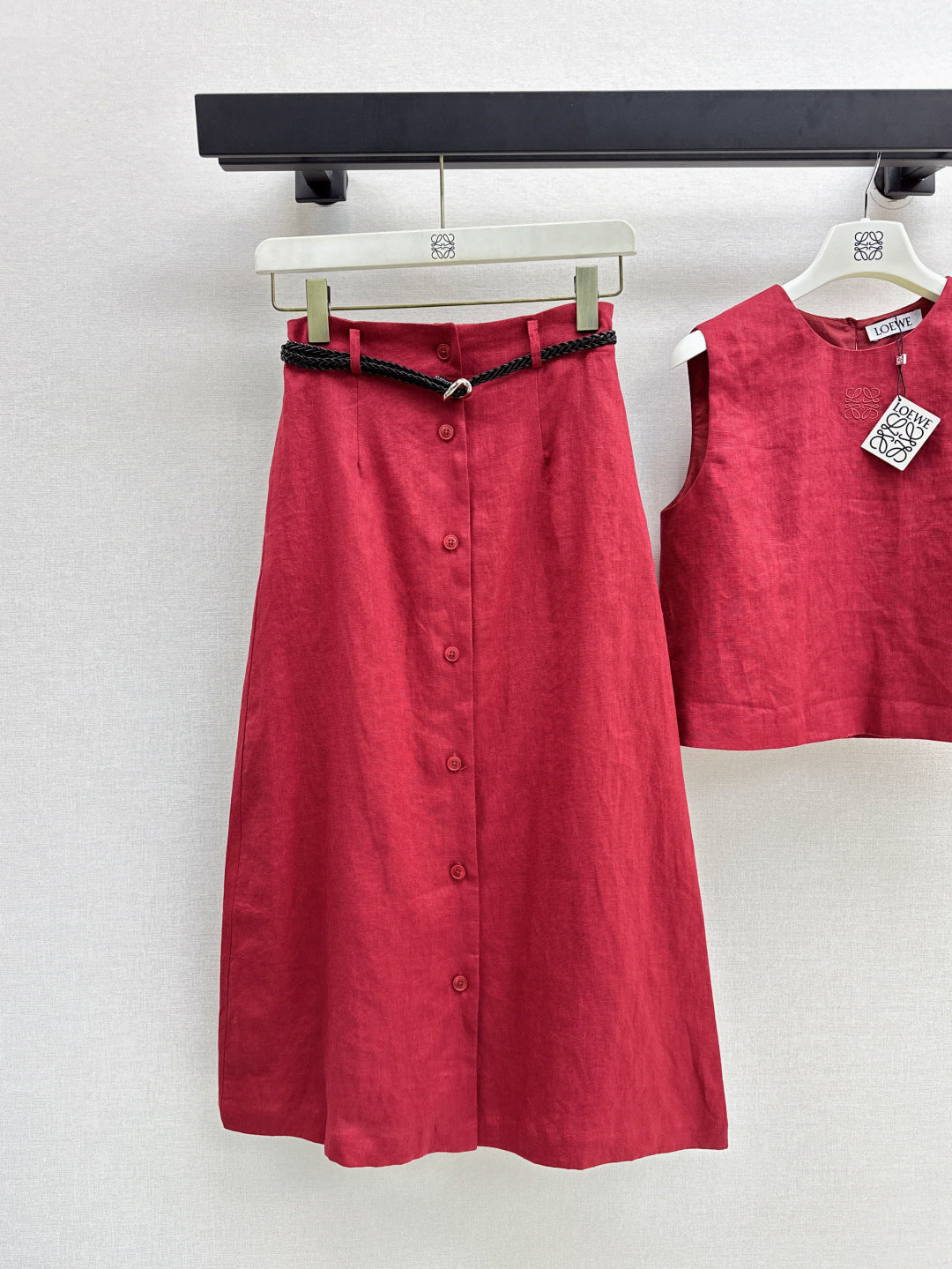 Loe 25ss linen suit