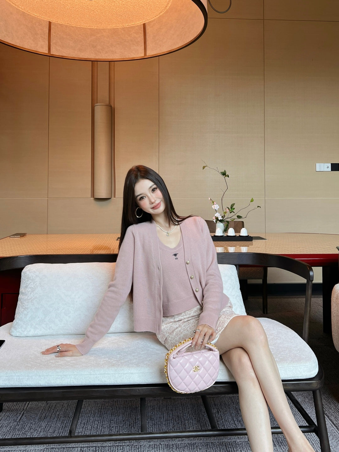 CD 25FW knit cardigan