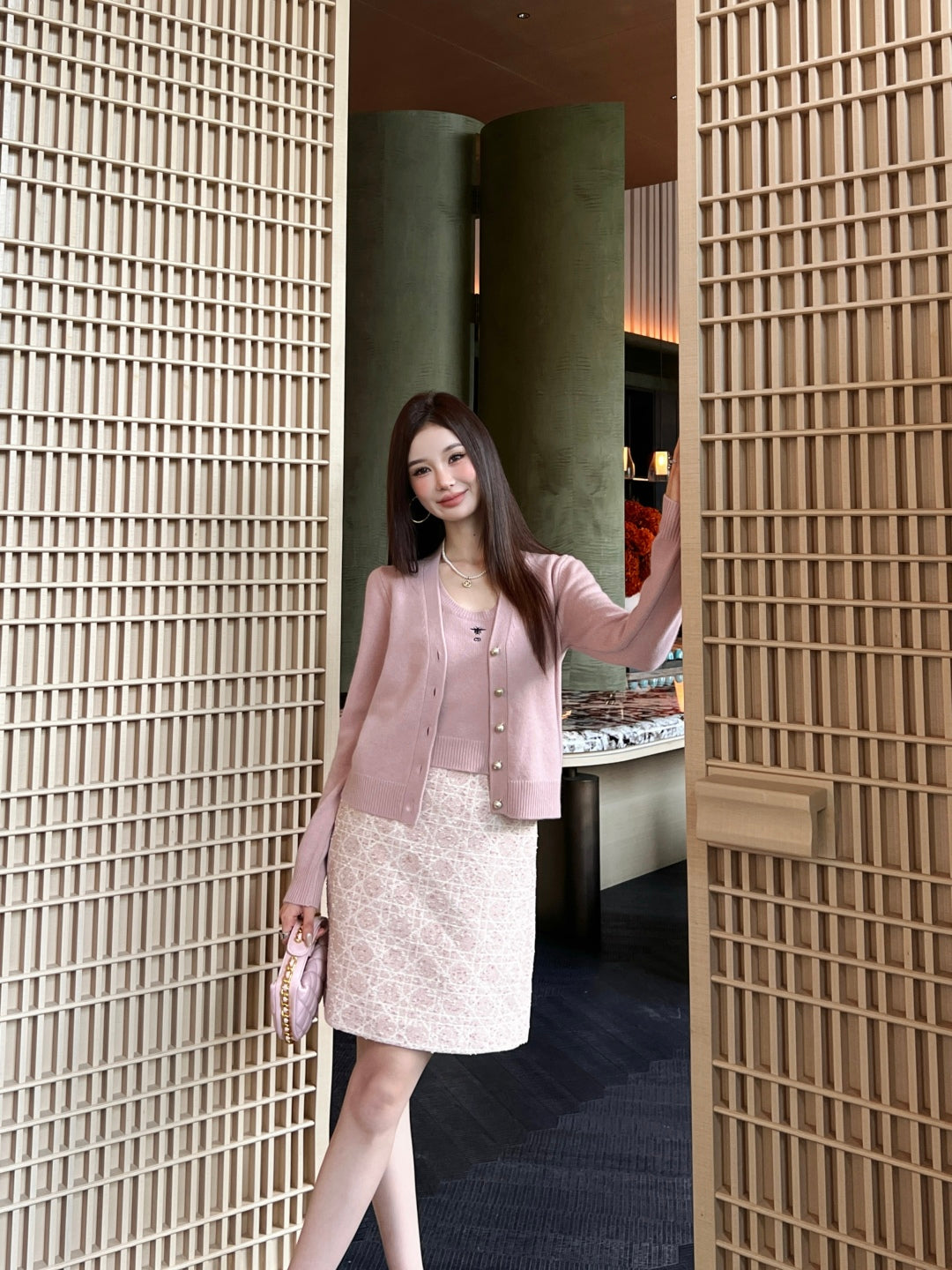 CD 25FW knit cardigan
