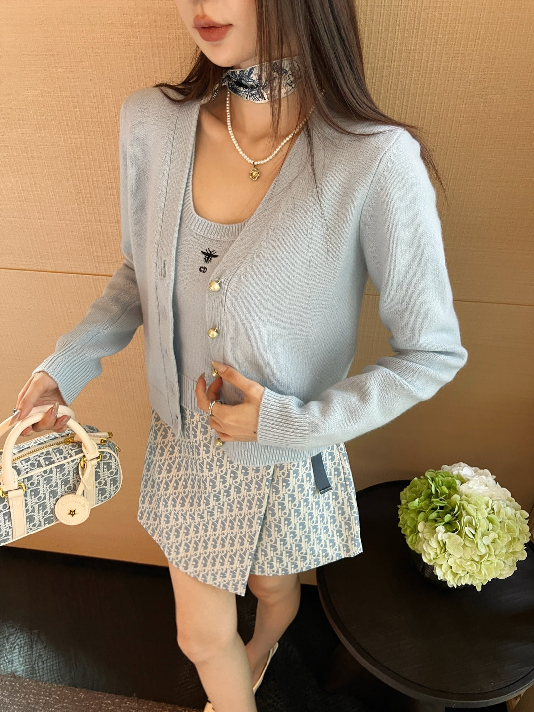 CD 25FW knit cardigan