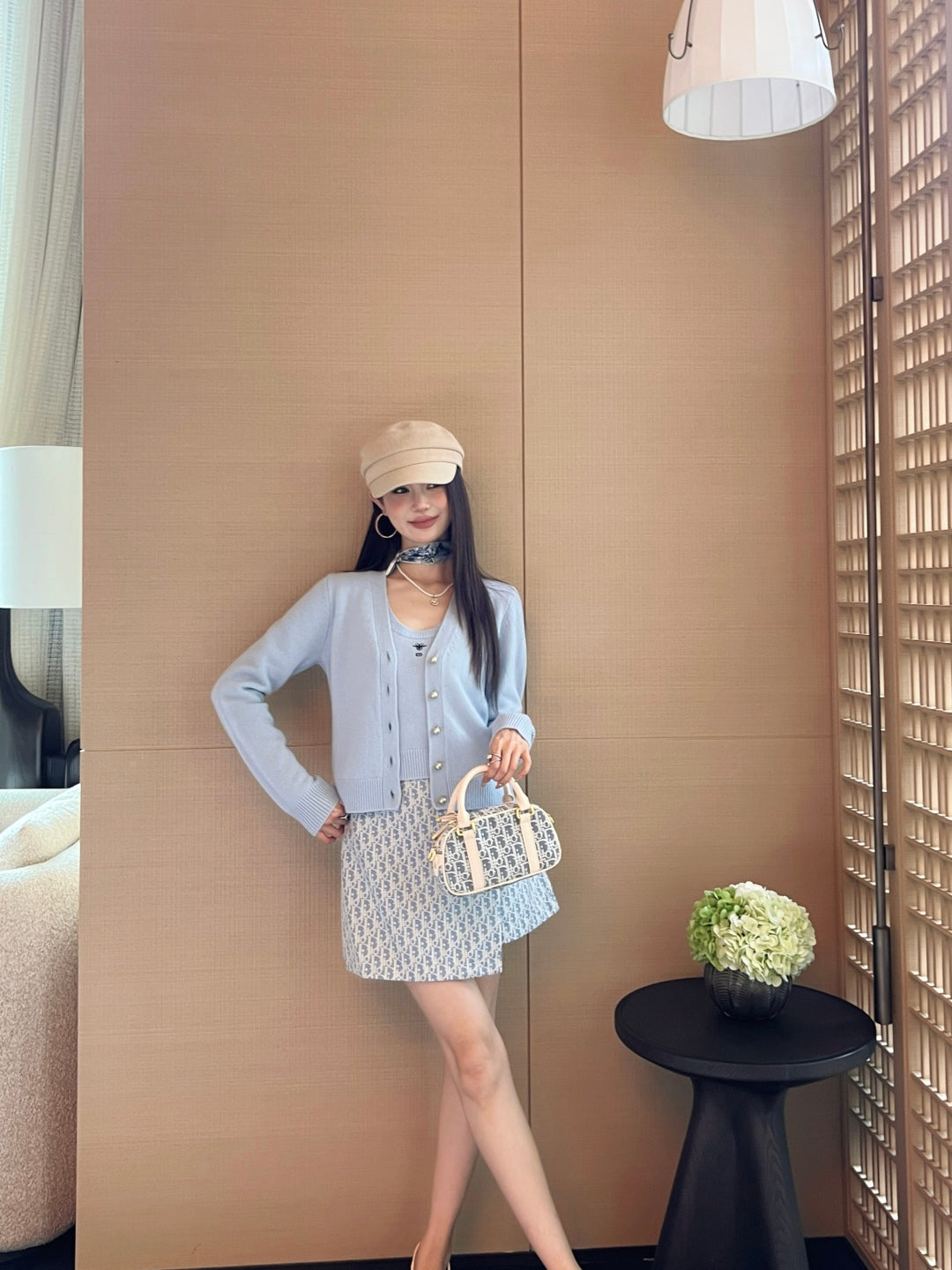 CD 25FW knit cardigan