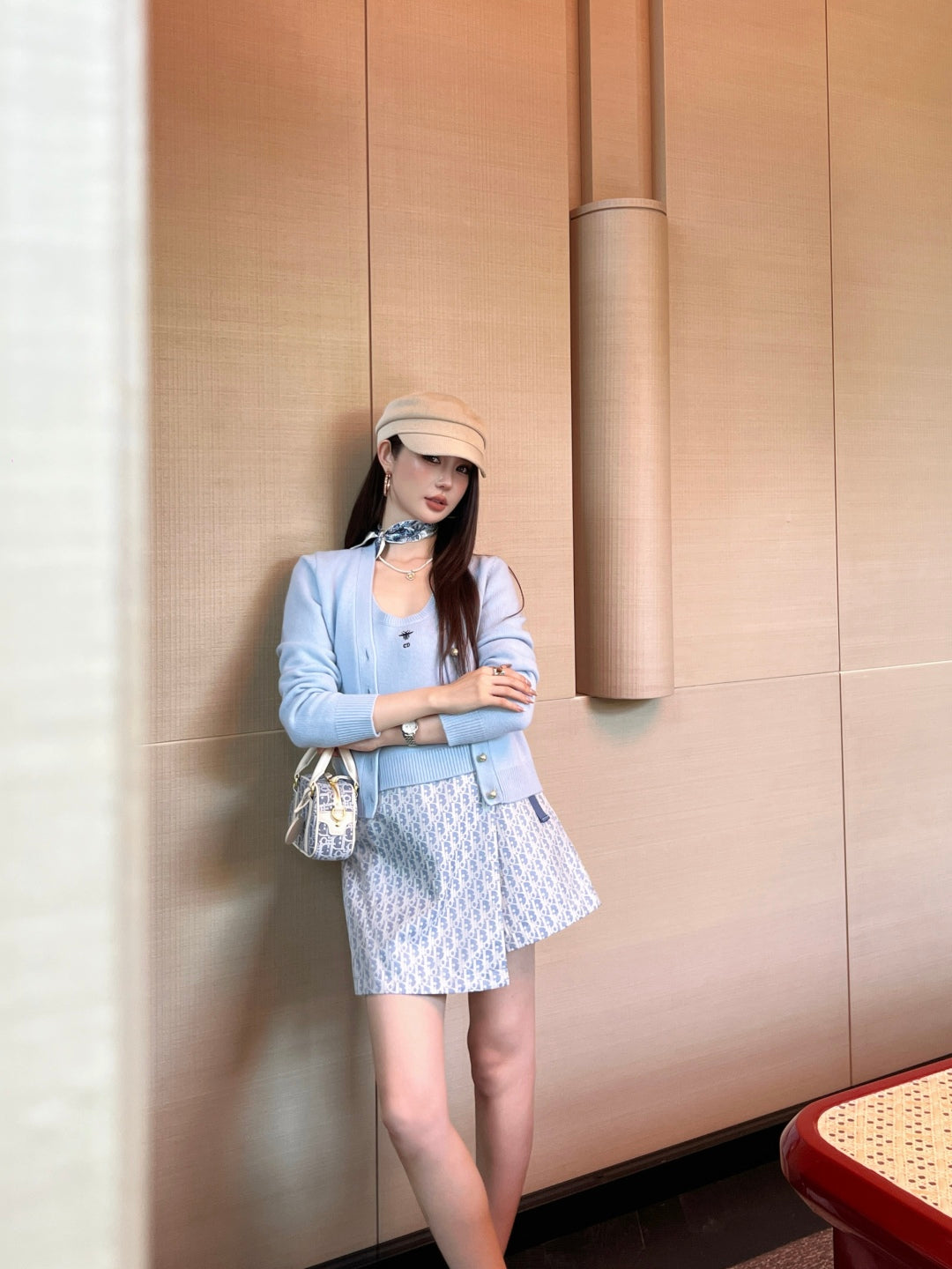 CD 25FW knit cardigan