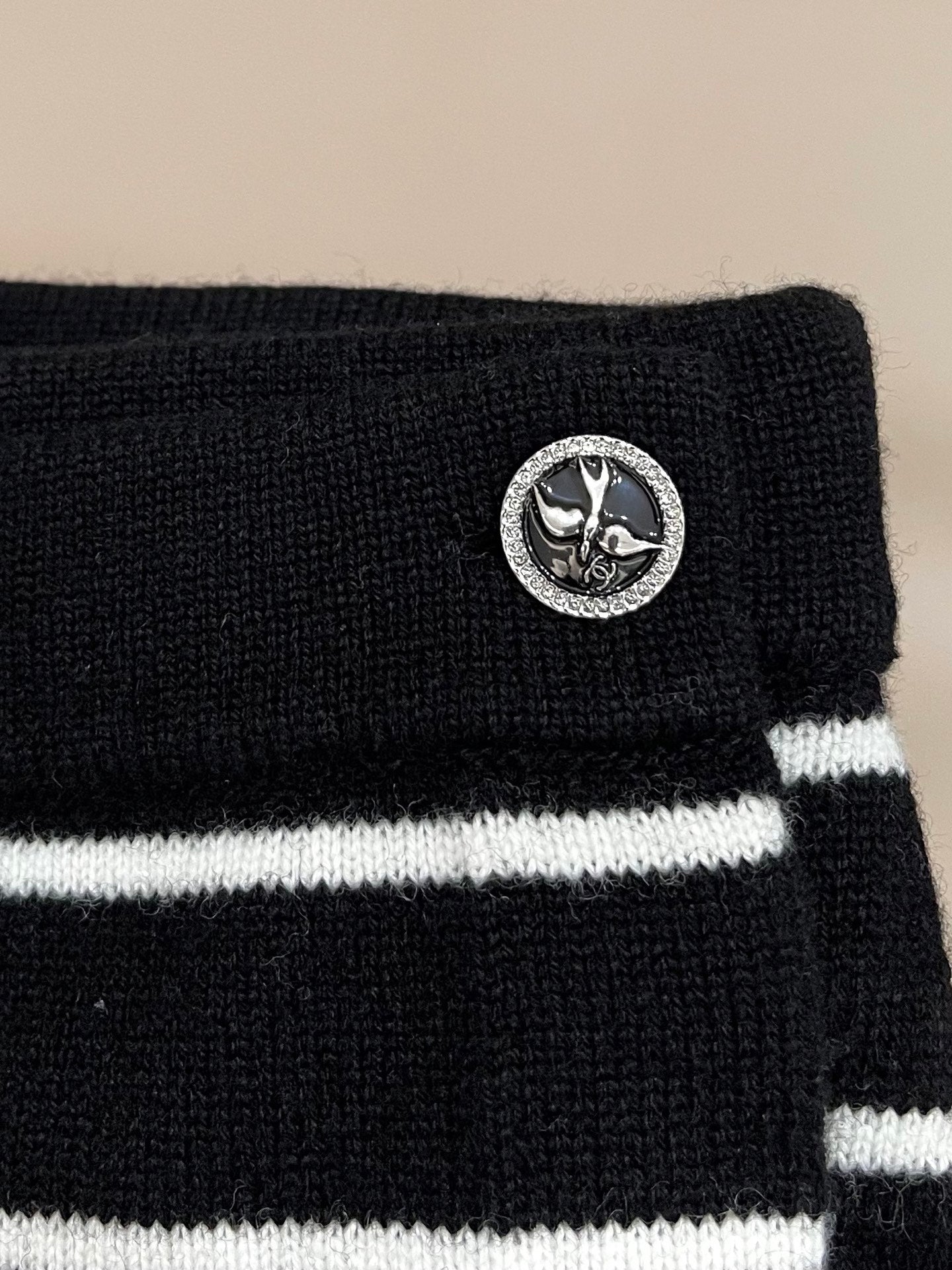 Chan 25ss knit skort