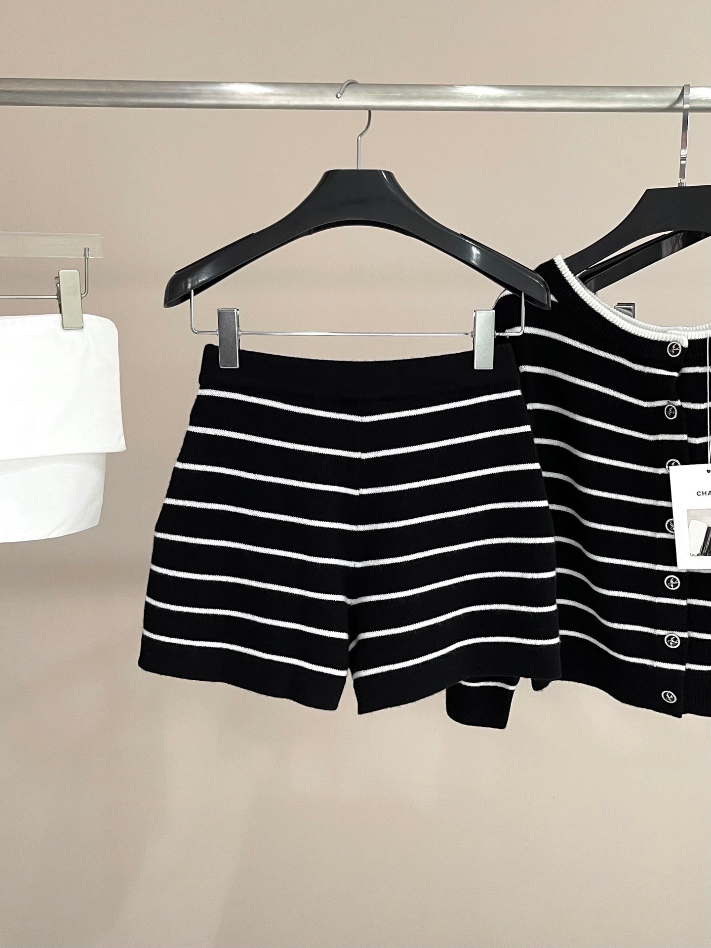Chan 25ss knit skort
