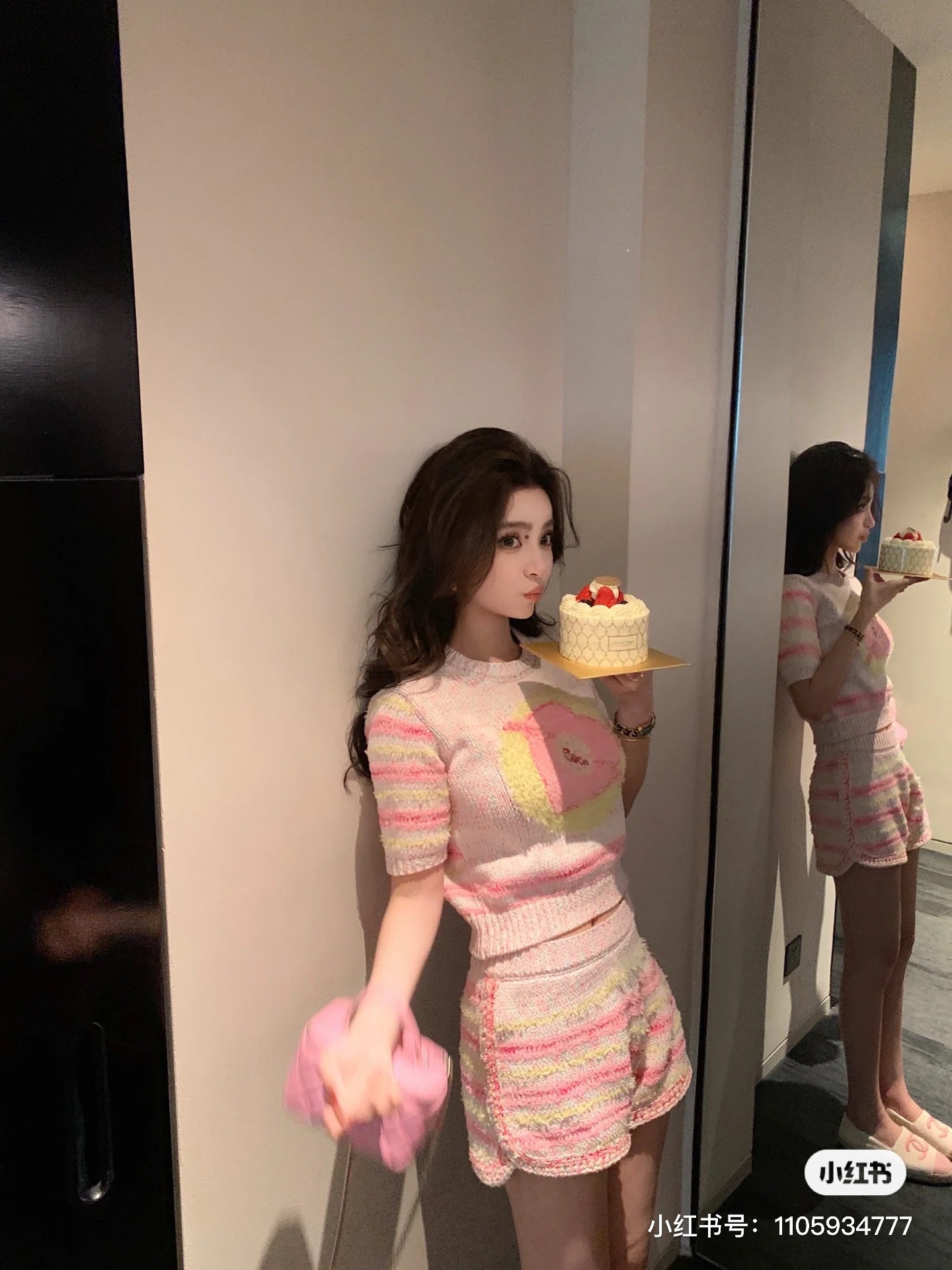 Chan 24ss knit suit