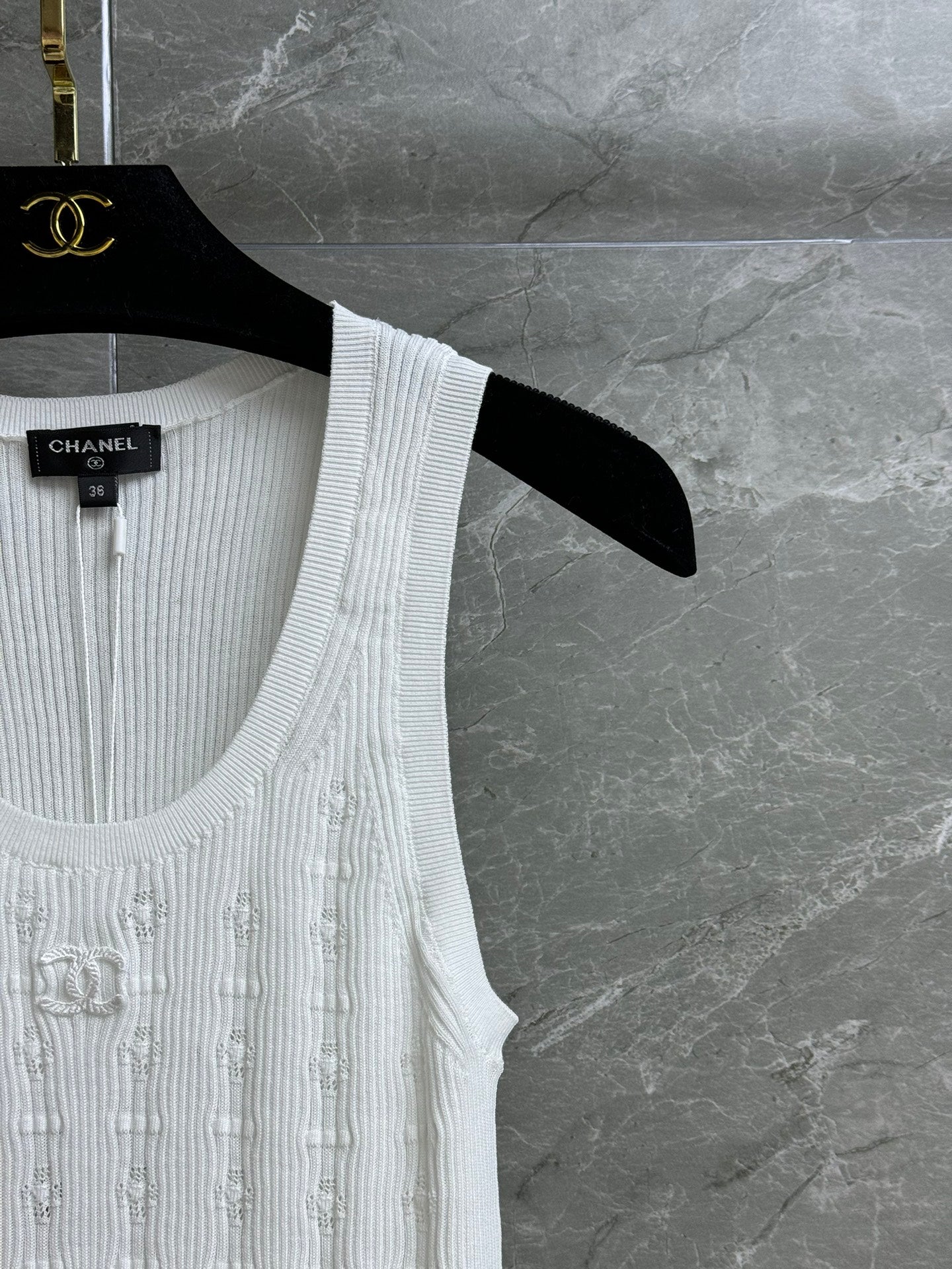 Chan 24ss knit vest